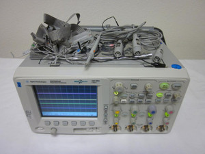 Agilent / HP MSO6034A 300 MHz 4 Channel Mixed Signal Oscilloscope - LOADED!