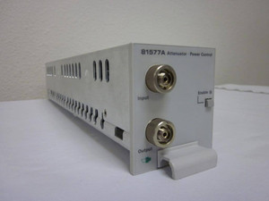 Agilent HP 81577A Variable Optical Attenuator Module with Power Control - CAL'D