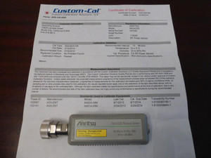 Anritsu MA2422B 10 MHz - 18 GHz -30 to +20 dBm Thermocouple Power Sensor - CAL'D