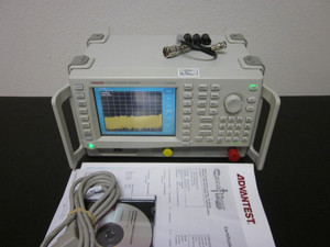 Advantest U3751 9 kHz - 8 GHz Portable Spectrum Analyzer w/ Opt 20 - CALIBRATED!