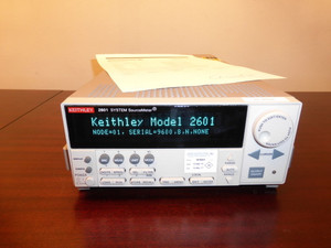 Keithley 2601 Single Channel System SourceMeter (3A DC, 10A Pulse) - CALIBRATED!