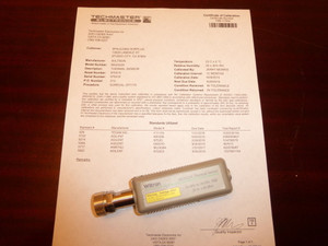 Anritsu MA2422A 10 MHz - 18 GHz -30 to +20 dBm Thermocouple Power Sensor - CAL'D
