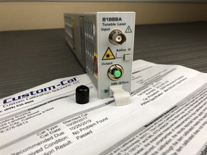 Agilent / HP 81989A Compact Tunable Laser Source, 1465nm to 1575nm - CALIBRATED!