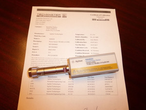 Agilent / HP N8482H 100 kHz to 6 GHz Thermocouple Power Sensor - CALIBRATED!