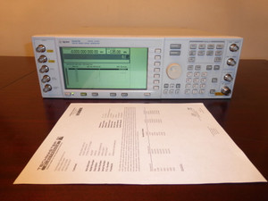 Agilent E4437B 250 kHz to 4GHz Digital RF Signal Generator LOADED & CALIBRATED!