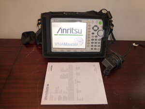 Anritsu MS2026A VNA Master 2MHz to 6GHz Vector Network Analyzer w/ Opts 5/10/31