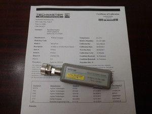 Anritsu MA2472A 10 MHz - 18 GHz (-70 to +20 dBm) Power Sensor - CALIBRATED!