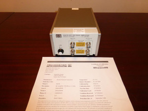 HP Agilent 8447D 100kHz - 1.3GHz Solid State Preamplifier w/ Opt. 001 - CAL'D