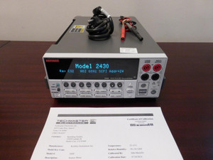 Keithley 2430 1kW Pulse Mode SourceMeter w/ Measurements up to 100V & 10A, CAL'D