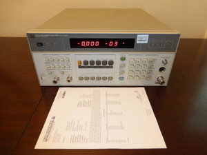 Agilent HP 8902A 150 kHz to 1.3 GHz Measuring Receiver w/ Options 30/33/37 CAL'D