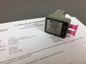 Agilent 11970W 75 GHz - 110 GHz Waveguide Harmonic Mixer w/ Keysight Calibration