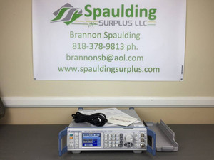 Rohde Schwarz SMB100M 9kHz - 2.2GHz Signal Generator w/ Calibration! SMB100A