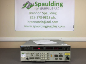 Agilent HP 8970B w/ Opt. 020 10 MHz to 2047 MHz Noise Figure Meter - CALIBRATED!