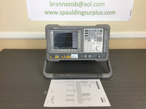 Agilent / HP E7401A 9 kHz to 1.5 GHz EMC / Spectrum Analyzer - CALIBRATED!