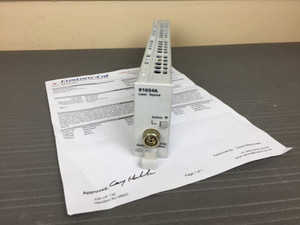 Agilent 81654A Dual Fabry-Perot Laser Source, 1310nm / 1550nm 8163 - CALIBRATED!
