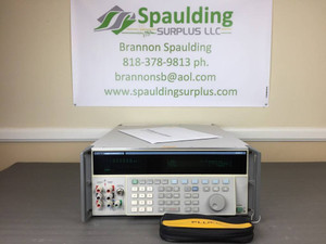 Fluke 5720A Precision Multifunction Calibrator with Option 03 - MFG CALIBRATED!