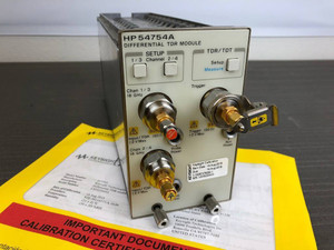 Agilent 54754A Differential & Single Ended TDR/TDT Module 86100 A B C D - Cal'd!