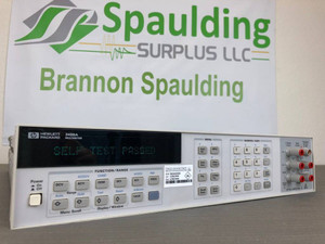 Agilent HP 3458A 8 1/2 Digit Digital Bench Multimer w/ Fresh Calibration & Cert!