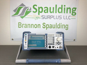 Rohde & Schwarz FSL6 9 kHz to 6 GHz Spectrum Analyzer