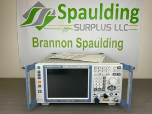 Rohde Schwarz FSV3 10Hz - 3.6GHz Signal/Spectrum Analyzer - LOADED & CALIBRATED!