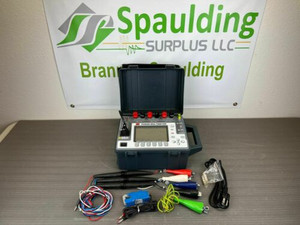 Megger AVO PMM-1 Power Multimeter Multi-Function Measuring Instrument w/ Accy's