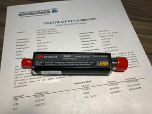 Keysight/Agilent 346B 10MHz to 18GHz Noise Source, nominal ENR 15 dB CALIBRATED