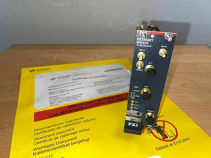 Keysight M3100A 100 MSa/s, 14 bit, 100 MHz PXIe Digitizer - LOADED & MFG CAL'D