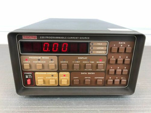 Keithley 220 Programmable Current Source - FRESH CALIBRATION W/ CERT INCLUDED!