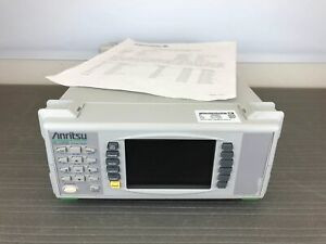 Anritsu ML2488B 100 kHz to 65 GHz Dual Wideband Peak Power Meter - CALIBRATED!