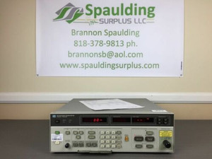 Agilent HP 8970B w/ Opt. 020 10 MHz to 2047 MHz Noise Figure Meter - CALIBRATED