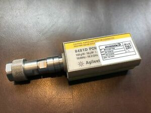 Agilent HP 8481D 10 MHz to 18 GHz RF Power Sensor (-70 to -20 dBm) - CALIBRATED!