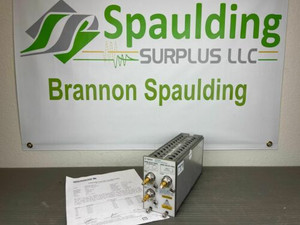 Agilent 54754A Differential Single Ended TDR/TDT Module 86100A B C D CALIBRATED