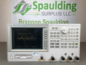 Agilent 4395A 10Hz - 500MHz Network/Spectrum/Impedance Analyzer w/ OPTS 001, 010