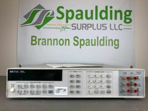 Agilent / HP 3458A 8.5 Digit Digital Bench Multimer with Options 001 & 002 CAL'D