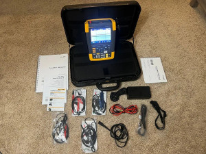 NEW Fluke 190-502 Series II 5GS/s 2 Channel 500 MHz Oscilloscope - CALIBRATED!