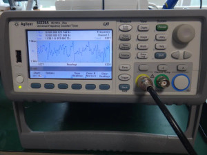 Agilent 53230A 350 MHz Frequency Counter/Timer, 12 digits/s, 20ps - CALIBRATED!