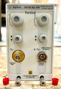 Agilent Keysight 86116C 65 GHz Optical / 80 GHz Electrical Module - CALIBRATED!