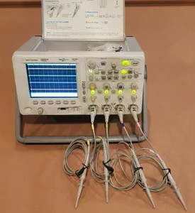 Agilent MSO6054A 500 MHz 4 Ch 4 GSa/s MSO Oscilloscope, 18 Opts Installed, CAL'D
