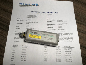 Anritsu MA2444D 10 MHz to 40 GHz (-67 dBm to 20 dBm) Power Sensor - CALIBRATED!