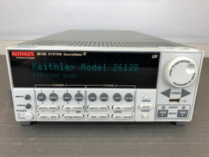 Keithley 2612B Dual Channel Sourcemeter SMU, 200V/10A/200W/100fA - CALIBRATED!