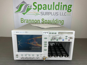 Agilent 86100B Infiniium DCA Wide Bandwidth Oscilloscope Mainframe Opt 001 CAL'D
