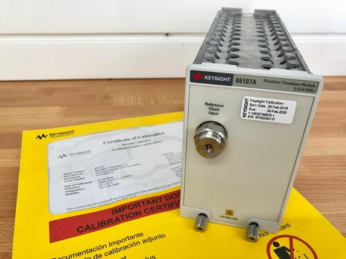 Agilent/Keysight 86107A w/ Opt 10 Precision Timebase Reference Module ...