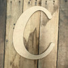 Wooden Letters Unfinished MDF-C