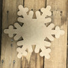 HOME Seasonal Set Wood Cutout-Snow