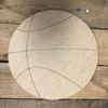 Shapes for Welcome Home Circle Home Plaque-basketball