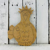 Lady of Liberty Eagle, Wood Cutout, Shape Paint by Line