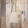 Cowbell Unfinished Farm Shape, Paintable Wooden MDF DIY Craft