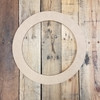 Circle Ring Border Unfinished Cutout, Wooden Shape, Paintable Wooden MDF DIY Craft