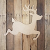 Prancing Christmas Reindeer  Wooden Cutout WS