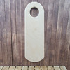 Long Oval Shape Bread Board, Unfinished Wood Design